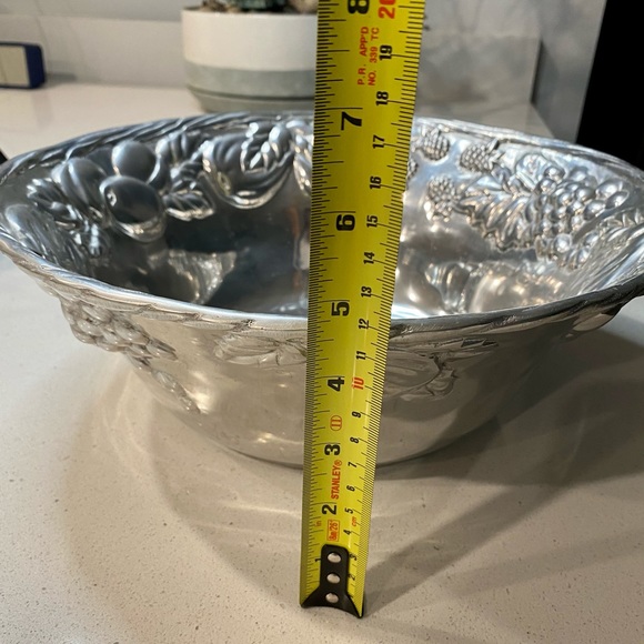 Napa Valley Noble Excellence Silver Fruit Bowl 🍉 - Picture 13 of 16
